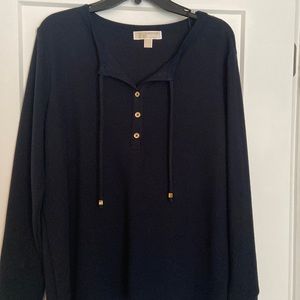Michael Kors button up pull over